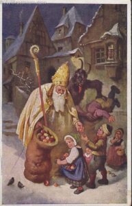 st nicolas and Krampus