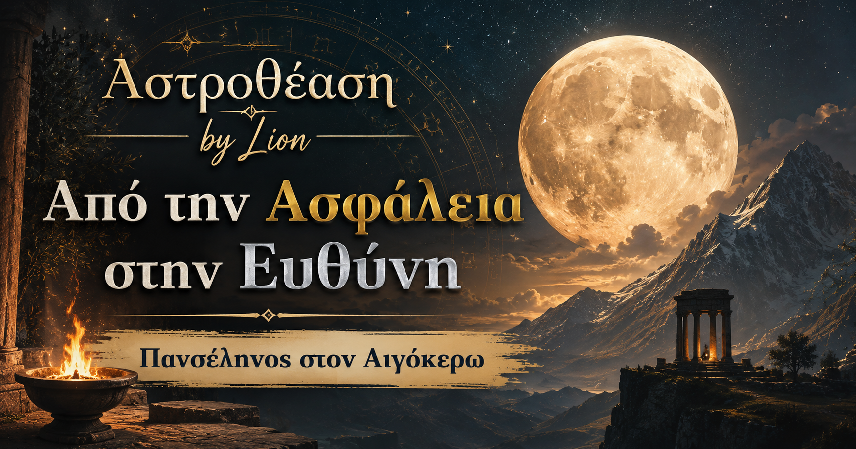 Από την Ασφάλεια στην Ευθύνη – Πανσέληνος στον Αιγόκερω