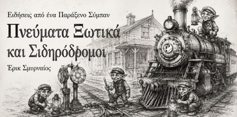 Πνεύματα Ξωτικά και Σιδηρόδρομοι