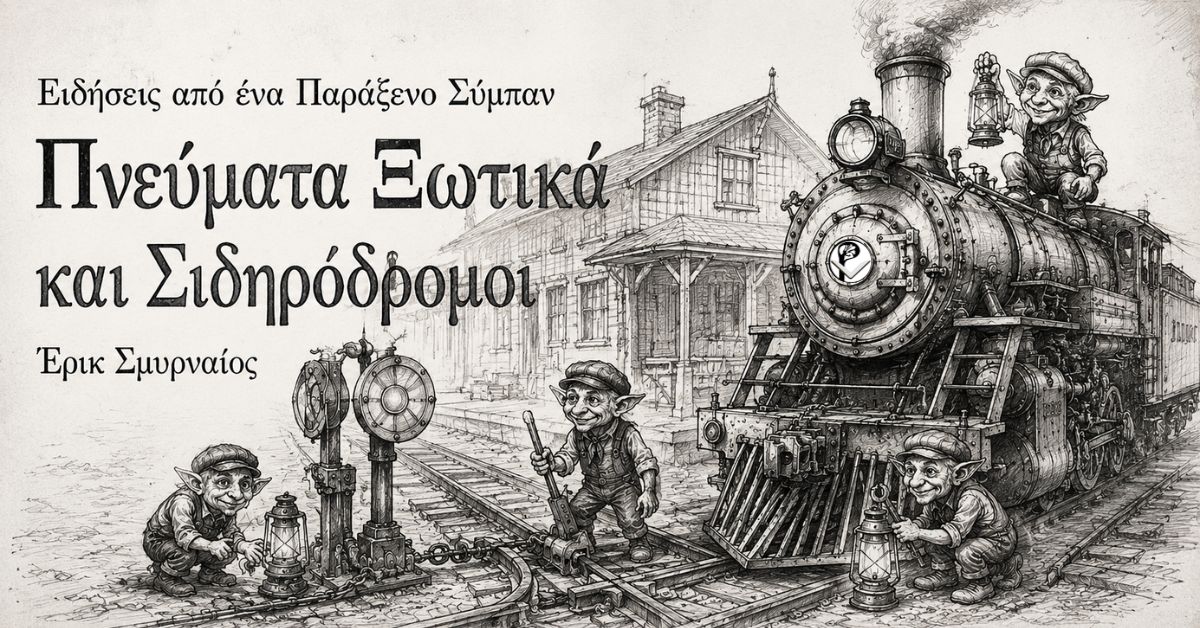 Πνεύματα Ξωτικά και Σιδηρόδρομοι