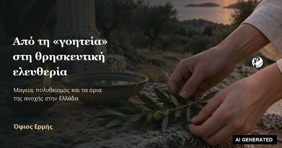 Από τη «γοητεία» στη θρησκευτική ελευθερία