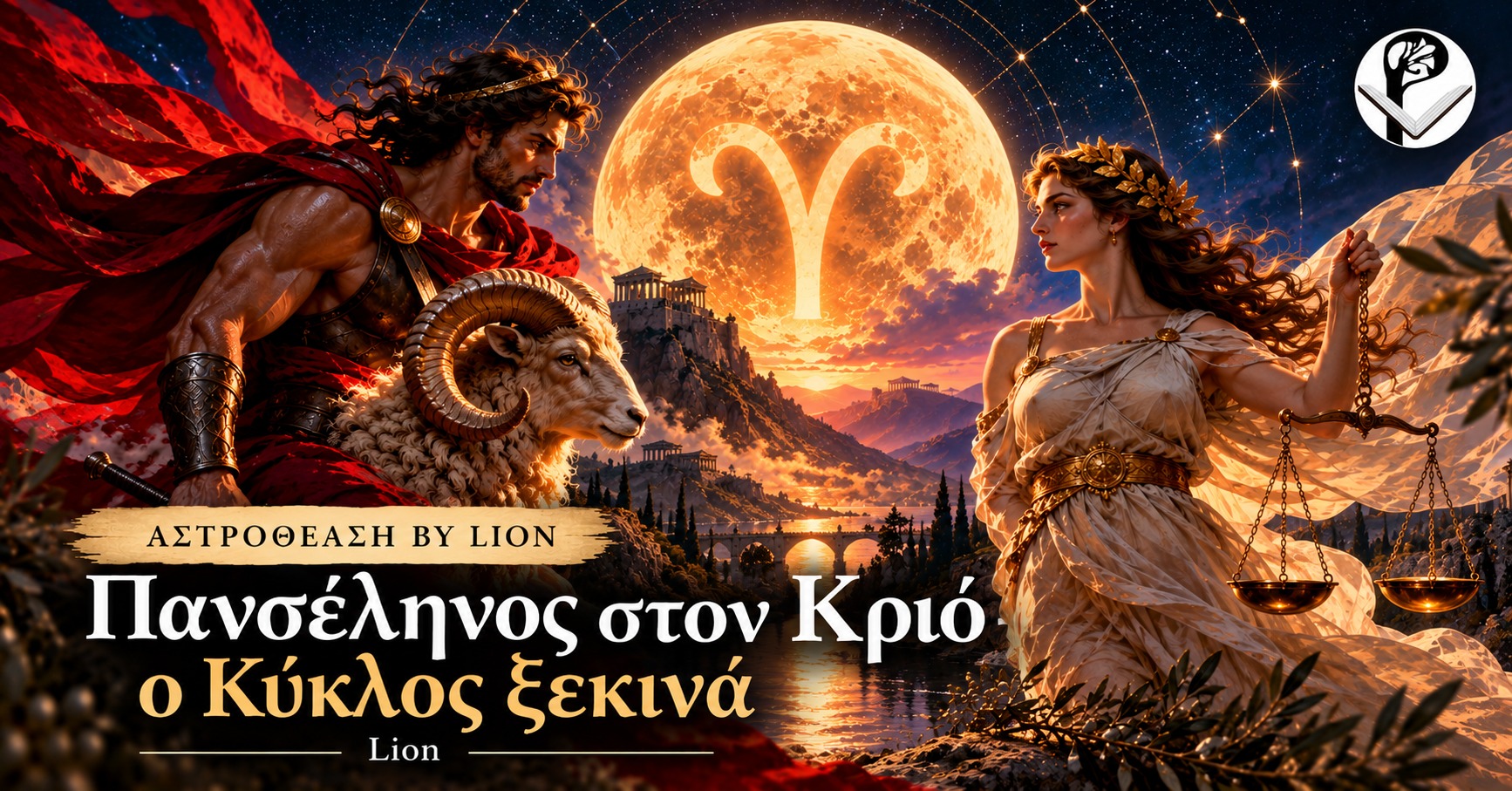 Πανσέληνος στον Κριό - ο Κύκλος ξεκινά